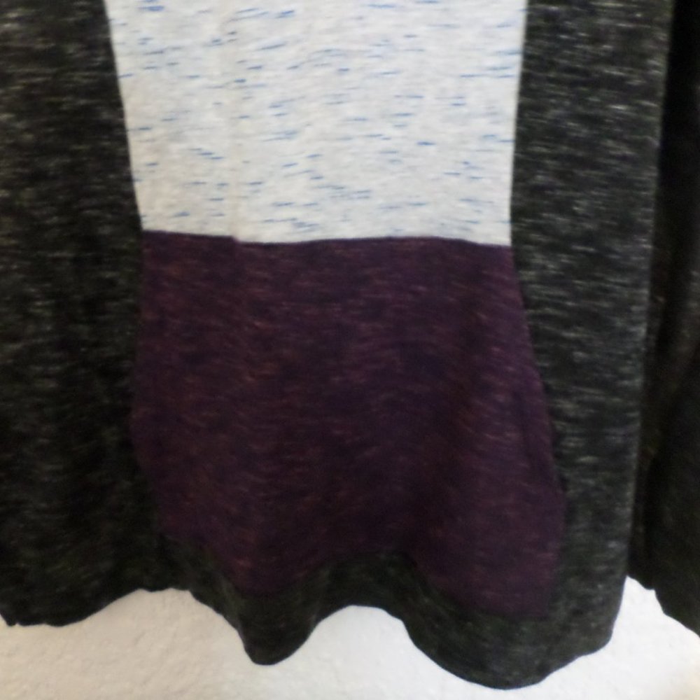 Weekends By Chico's Patch Colorblock Half Zip Pul… - image 3